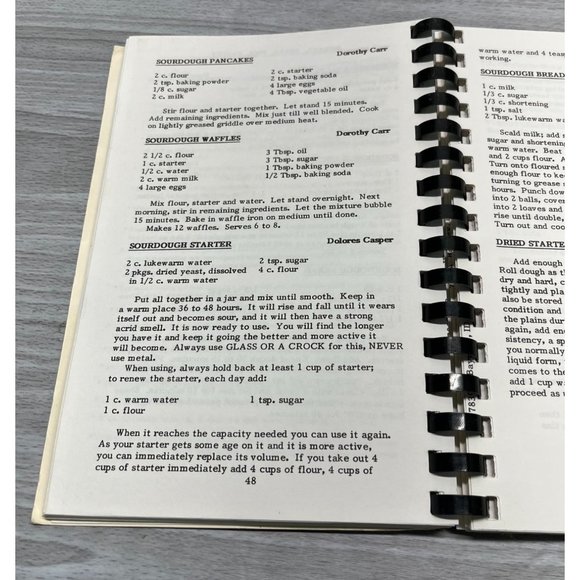 Home Made Cooking Cookbook Bayview Athol Belmont Idaho Womens Club Recipes 1993 - Picture 8 of 8